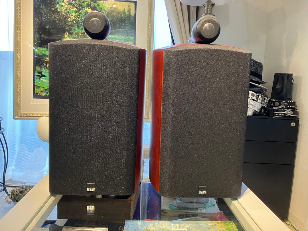 B&W 805S ROSENUT スピーカーペア美品（1台目）
