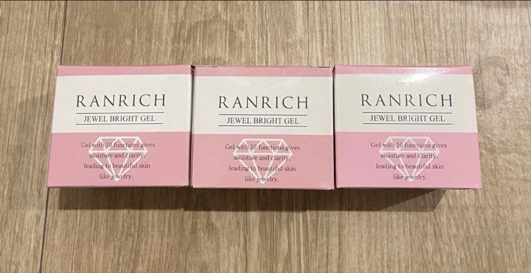 RANRICH ランリッチ 美白オールインワン 宝石ジェル3個
