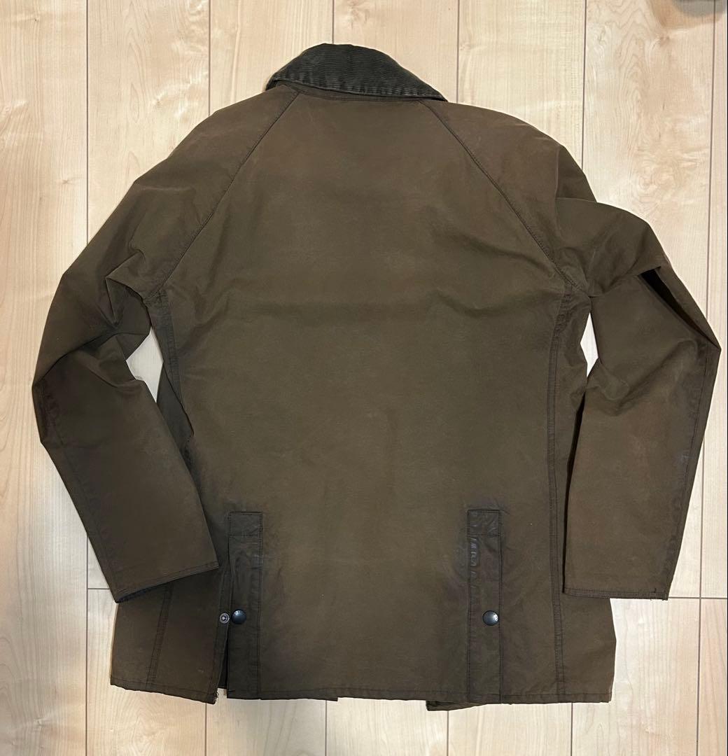 Barbour × BEAMS別注 ビデイルSL ウォッシュド ブラウン 36