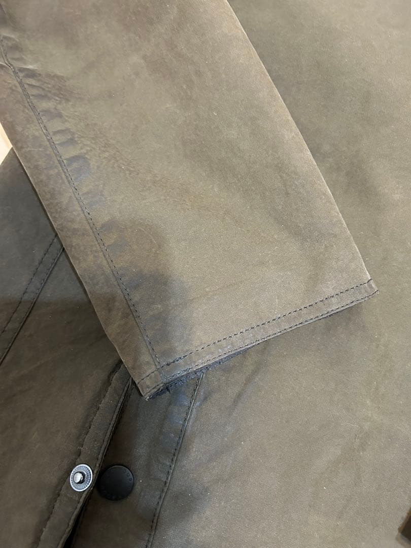 Barbour × BEAMS別注 ビデイルSL ウォッシュド ブラウン 36