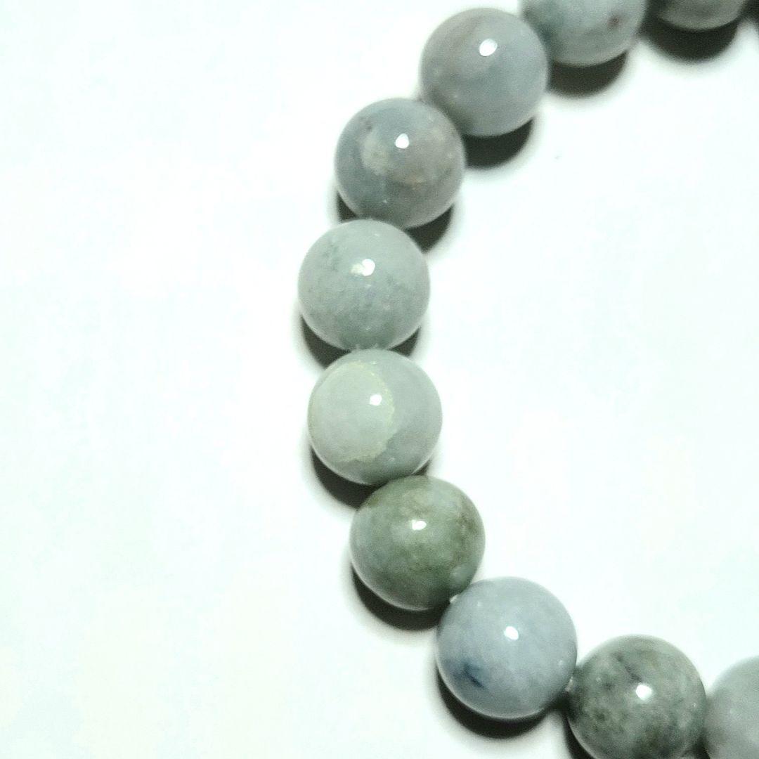 10㍉玉:サイズ16~17cm　糸魚川翡翠ブレスレット　BR0021