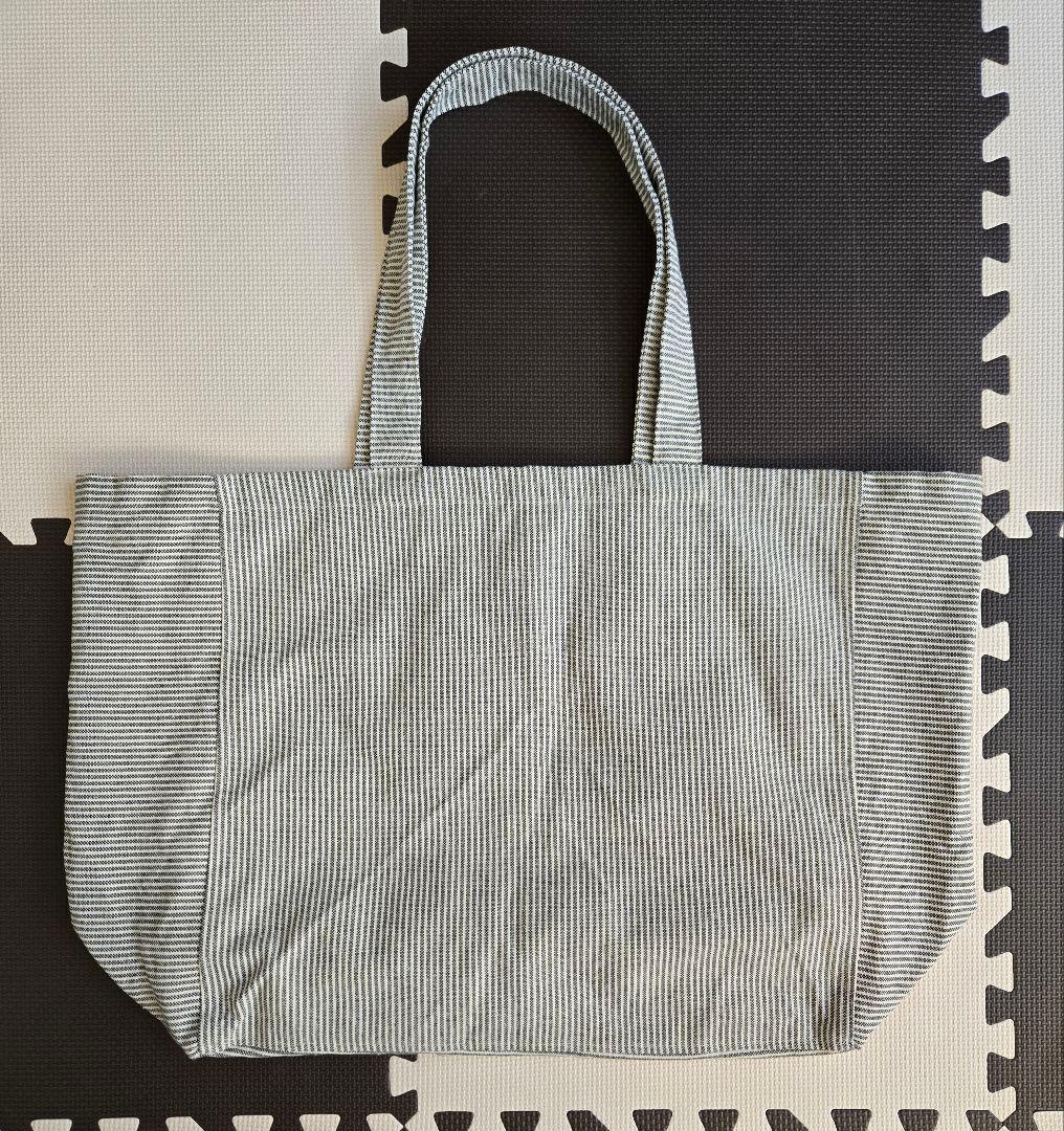 パタゴニア リサイクルマーケットトート FIFS ストライプ ホワイト グレー