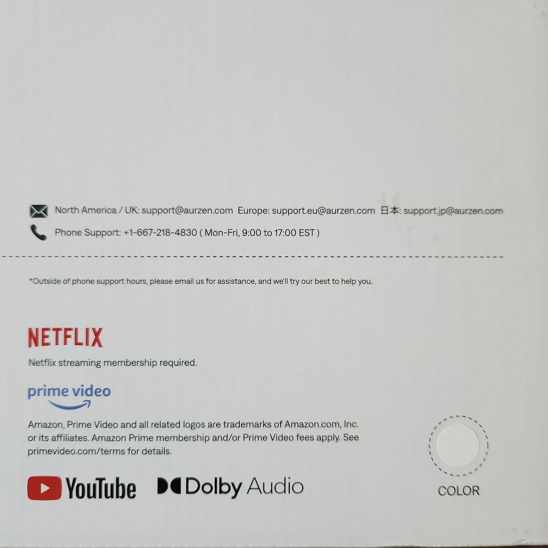 【新品】Aurzen EAZZE D1 プロジェクター本体