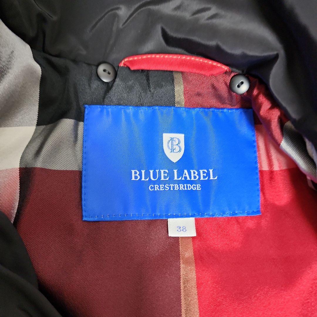 【美品】BLUE LABEL CRESTBRIDGE ダウンコート 38