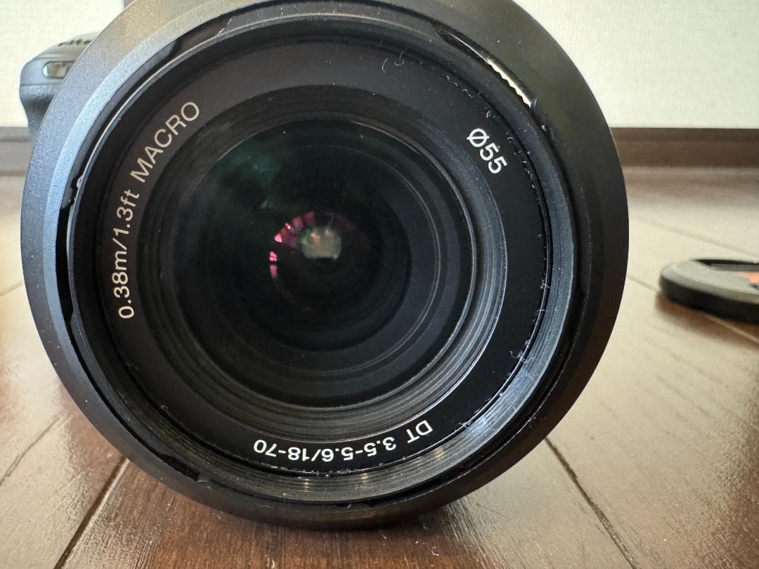 【くみくみ】SONY α200 レンズ付き 美品 動作良好 デジタル一眼