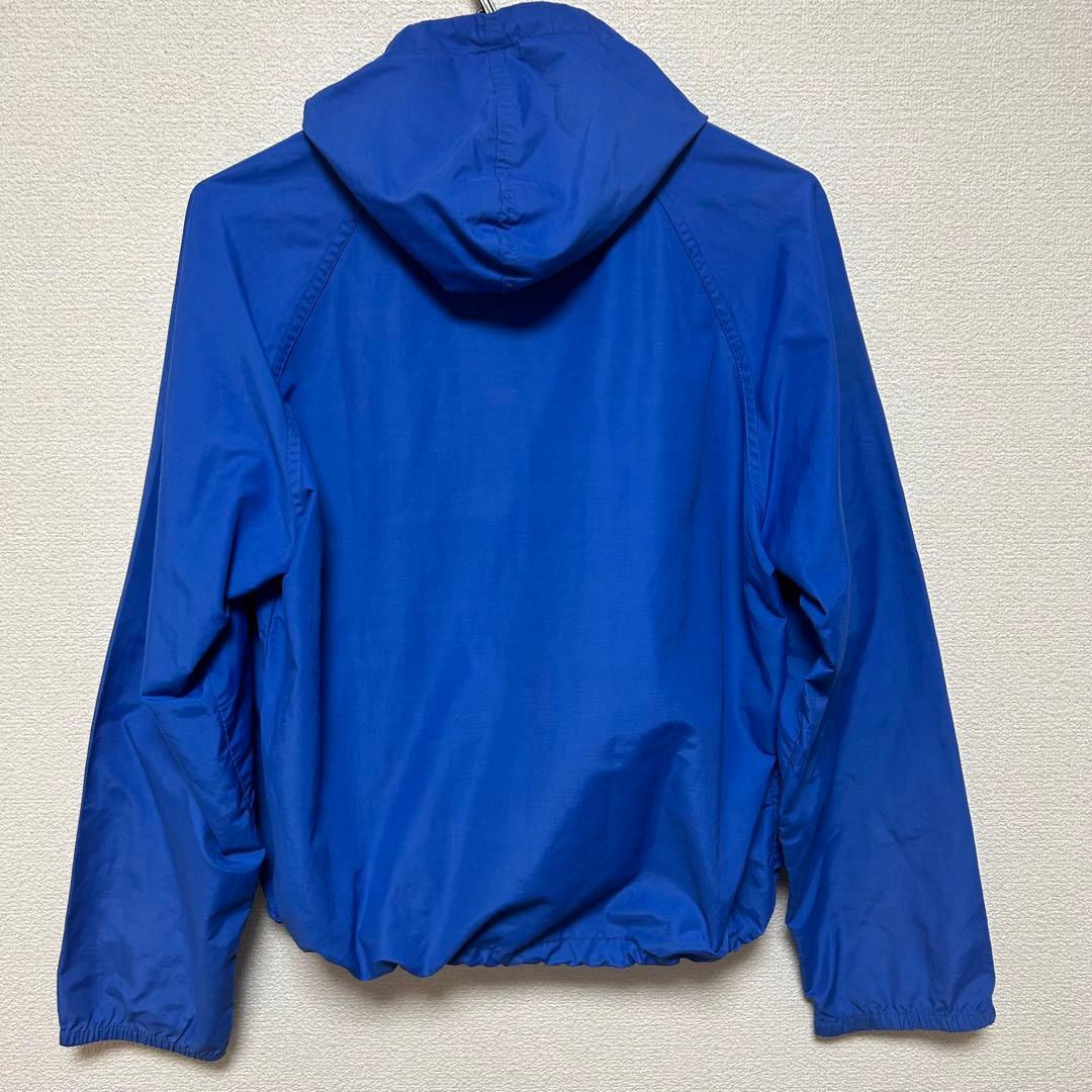 【80s 米国製】 PATAGONIAバギーズプルオーバー　ブルー　Mサイズ