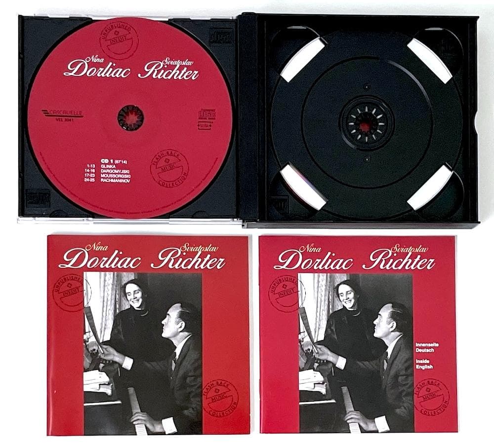 廃盤 ドルリアク&リヒテル 夫婦共演集 RECITAL COLLECTIONS