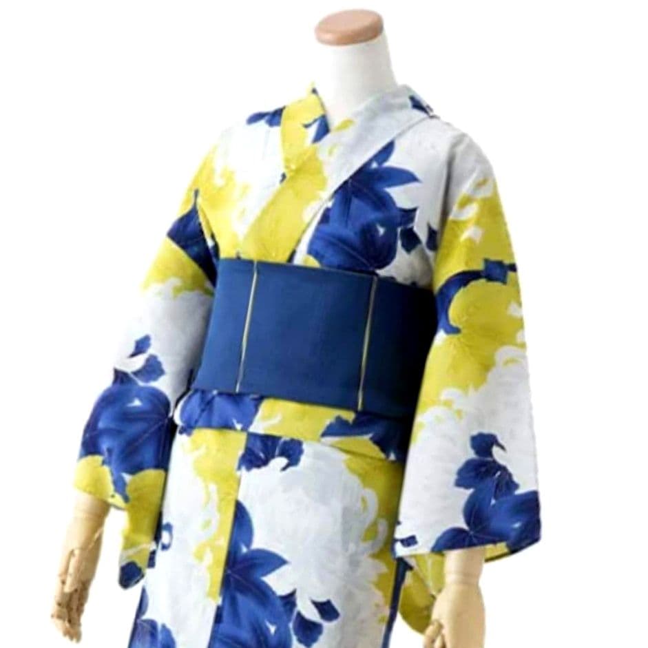 新品　定価￥41800　撫松庵　浴衣　セオアルファ　ぶしょうあん　斜め菊