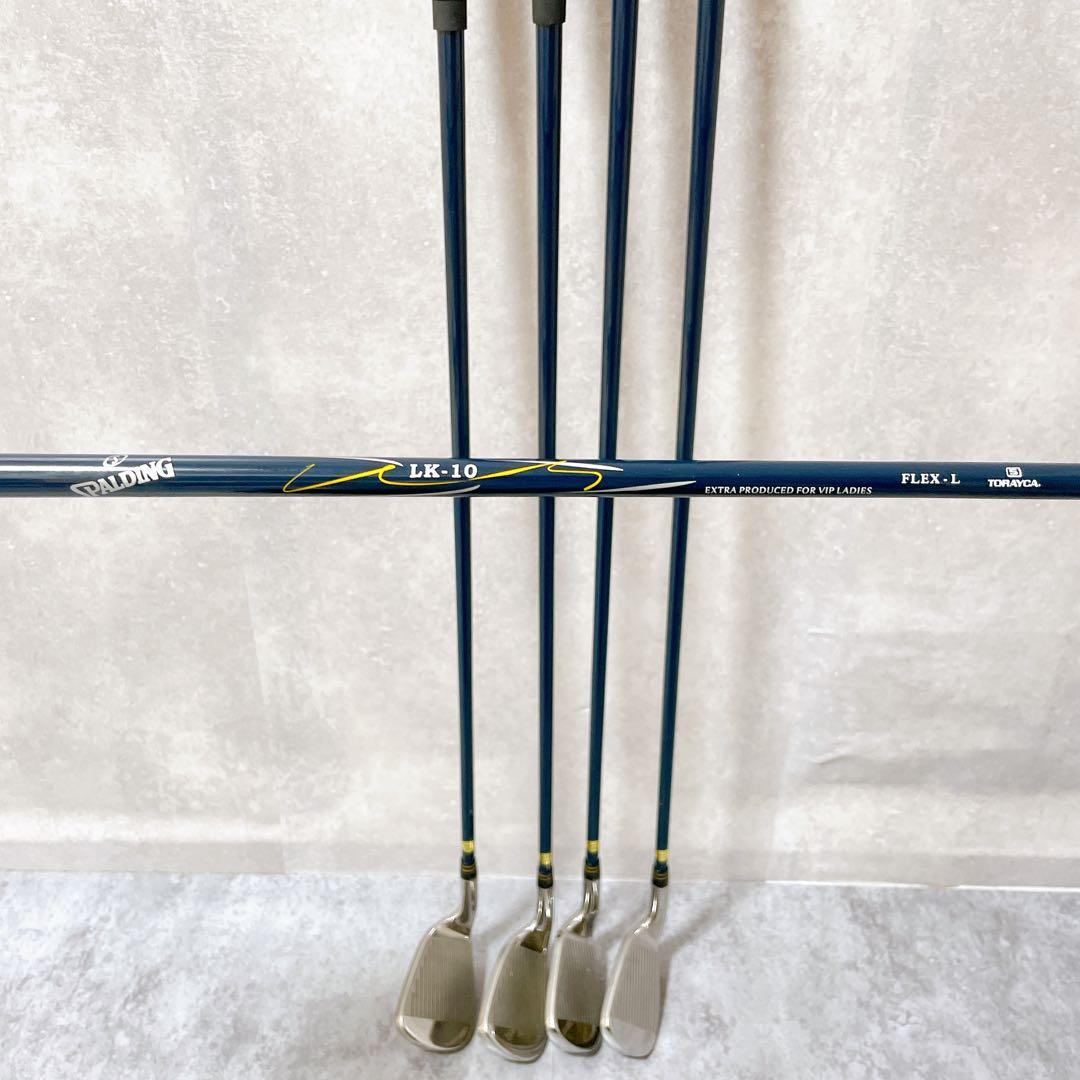 SPALDING レディース　ゴルフクラブセット　9本 フレックスL