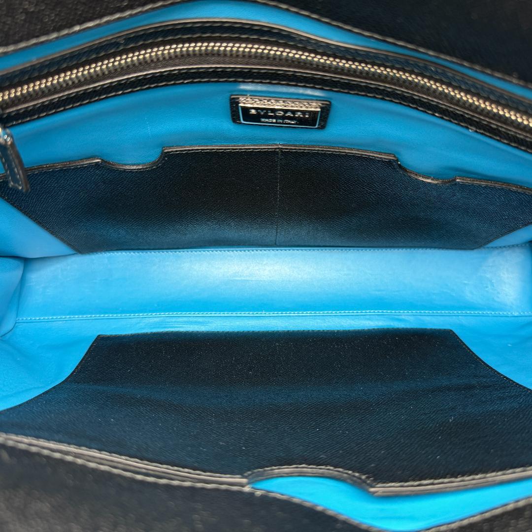 M9426 【美品】BVLGARI ブルガリ ブルガリマン ビジネスバッグ 黒