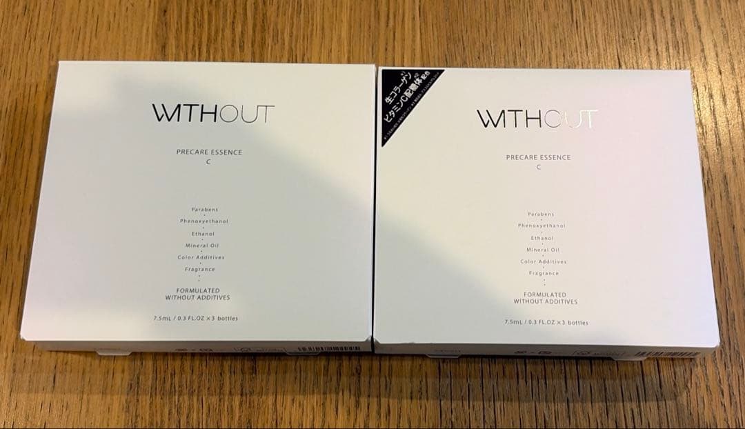 ウィズアウト プレケアエッセンスC 4本セット