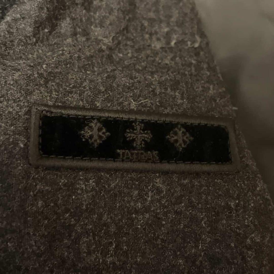 タトラス ERCOLE カシミヤ ダウンジャケット ダークグレー 03 L