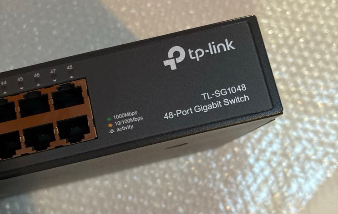 TP-Link スイッチングハブ Giga対応 TL-SG1048