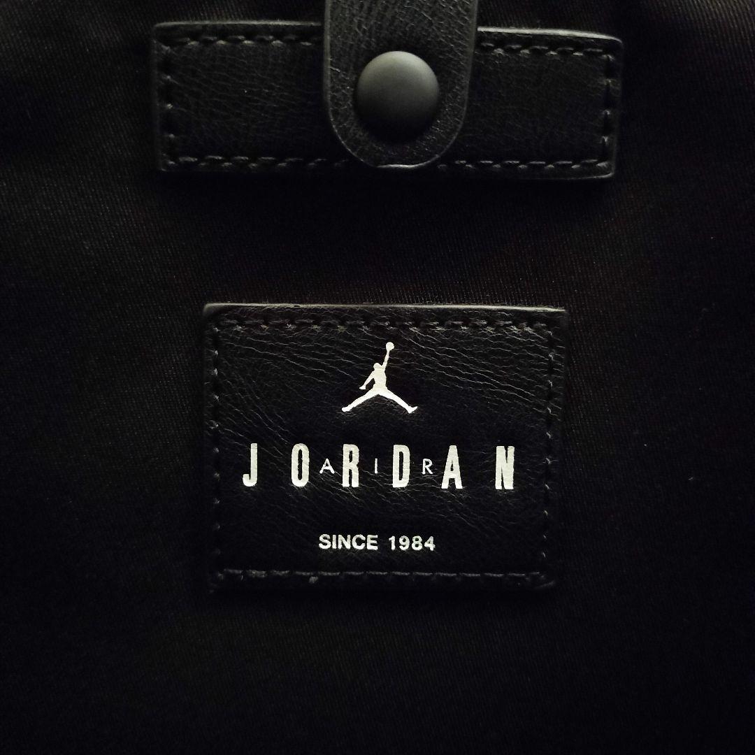 NIKE　JORDAN　ジョーダン　モノグラム　トートバッグ　ブラック　美品