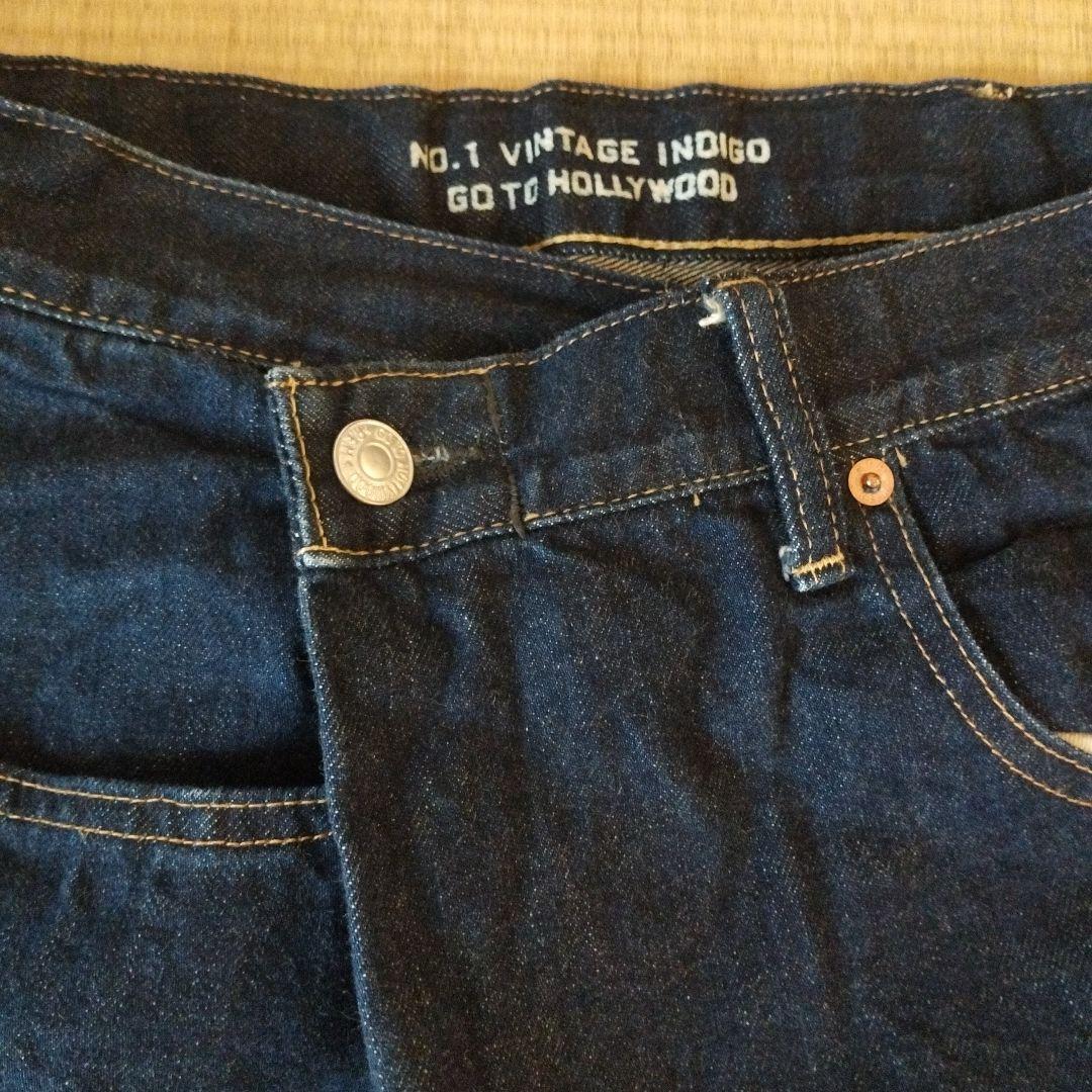 ゴートゥーハリウッド　変形　Go to Hollywood 変形　デニム 濃紺