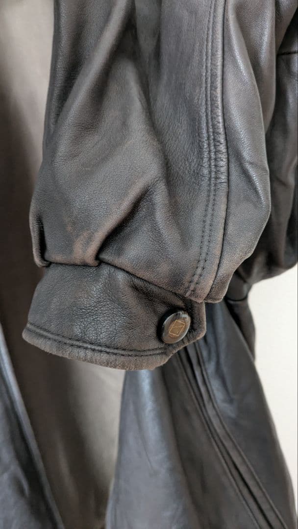 レザージャケット リバーシブル 40 90s ヴィンテージ