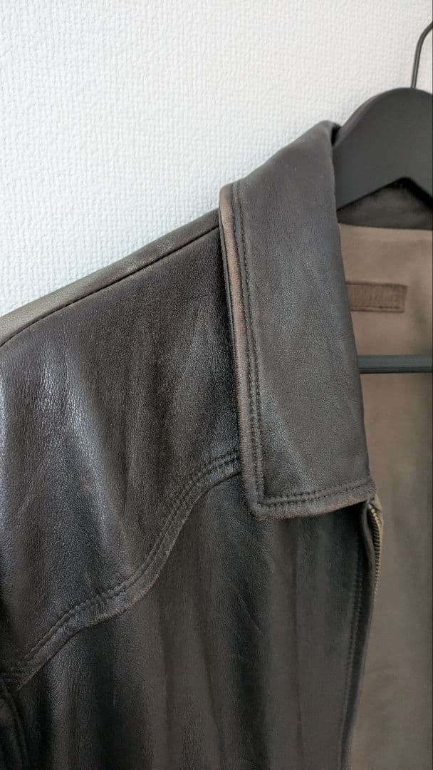 レザージャケット リバーシブル 40 90s ヴィンテージ