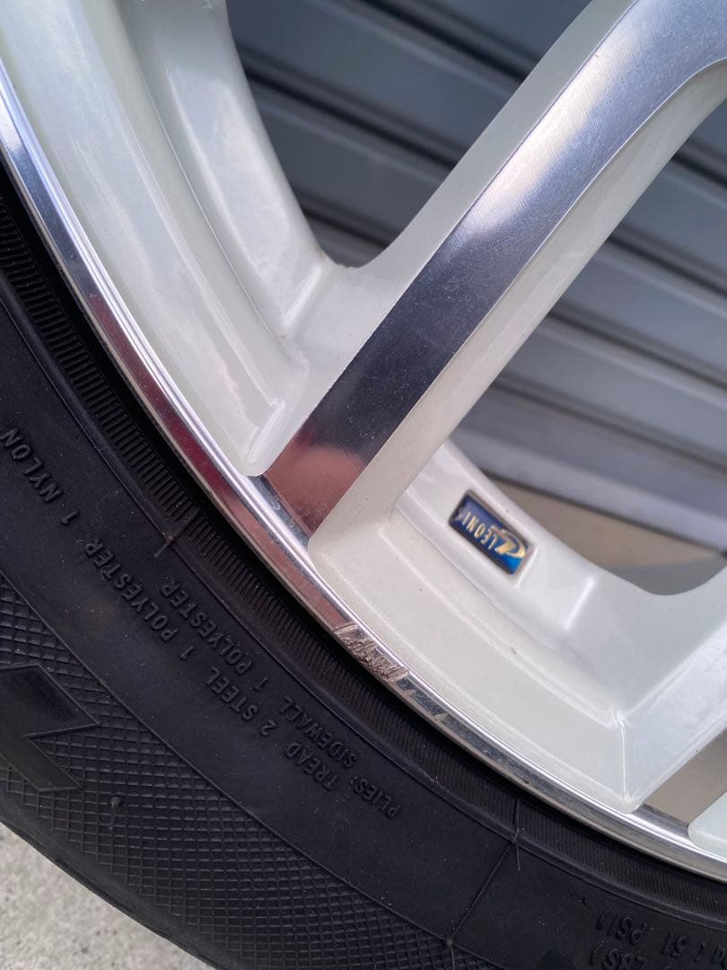 ちゃーちゃん 専用　18インチ　レオニスLV ホワイト&ポリッシュ