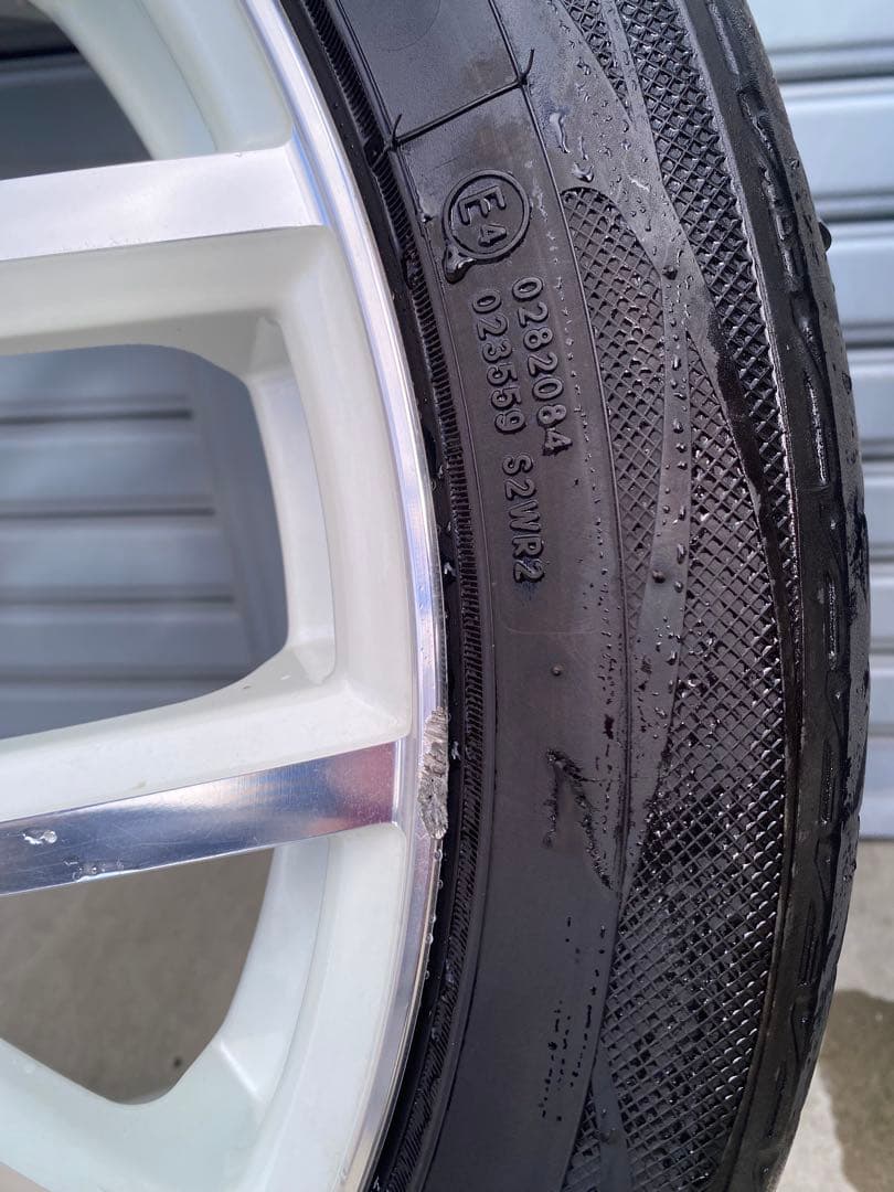 ちゃーちゃん 専用　18インチ　レオニスLV ホワイト&ポリッシュ