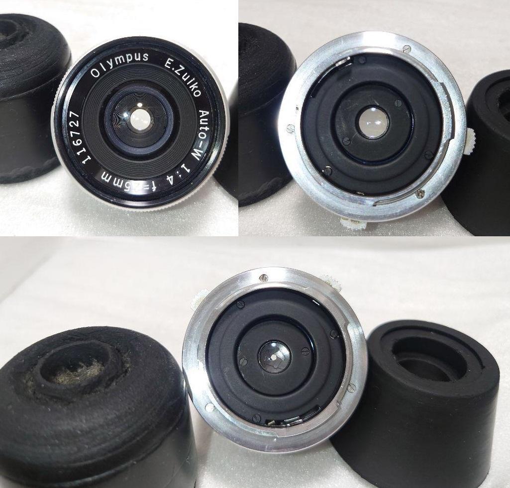 ★希少！ケース付き美品★OLYMPUS E.ZUIKO 25mm F4 PEN用