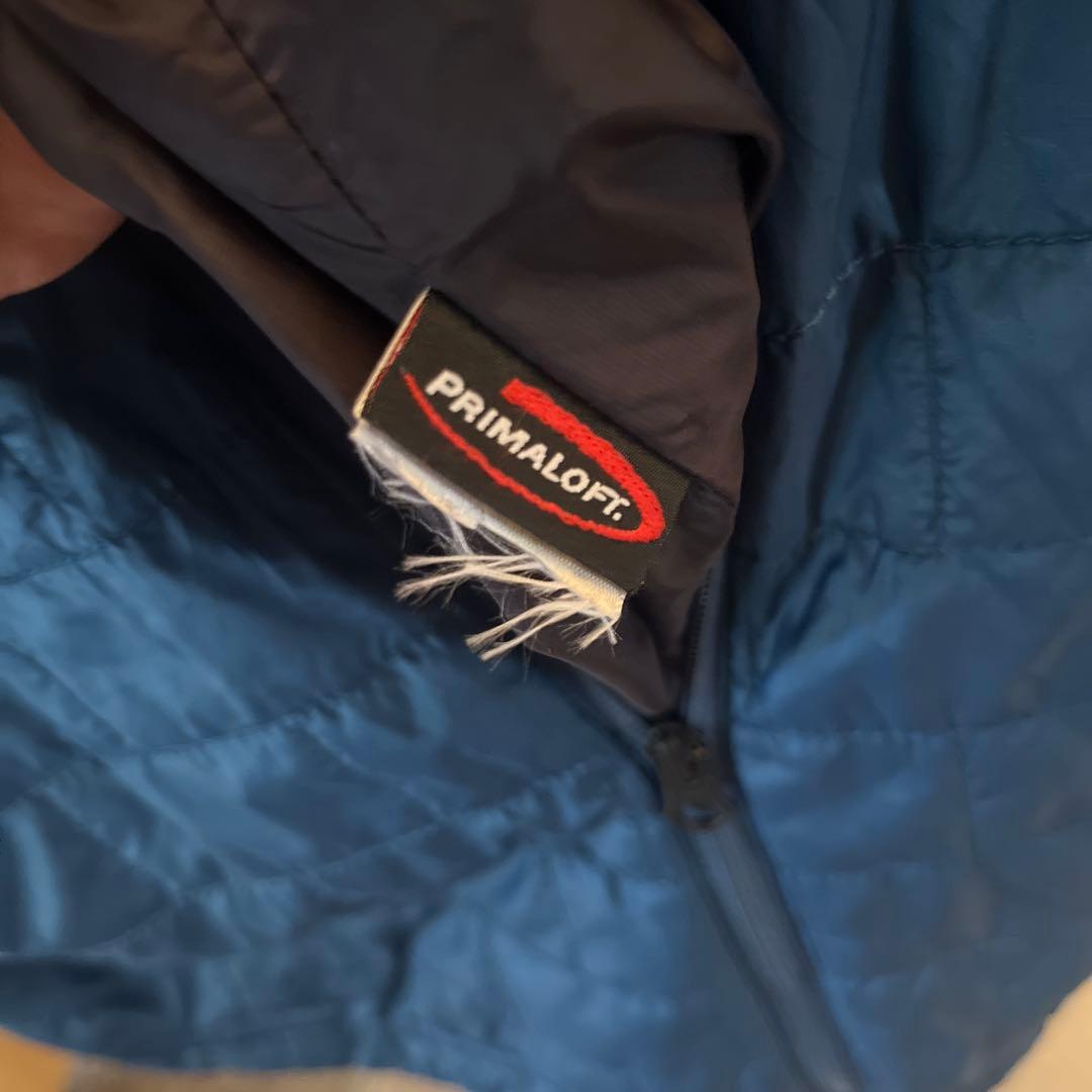 patagonia ブルー ダウンジャケット L
