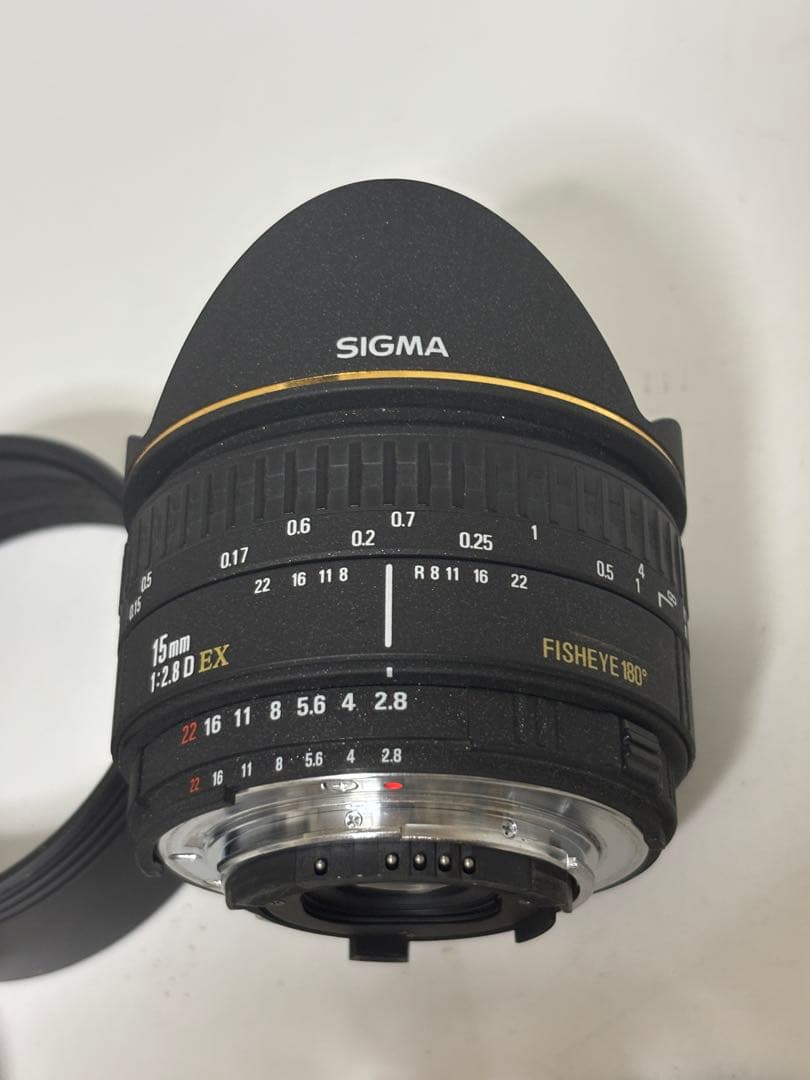 【カビ曇り無し】Sigma 15mm F2.8D EX Nikon用