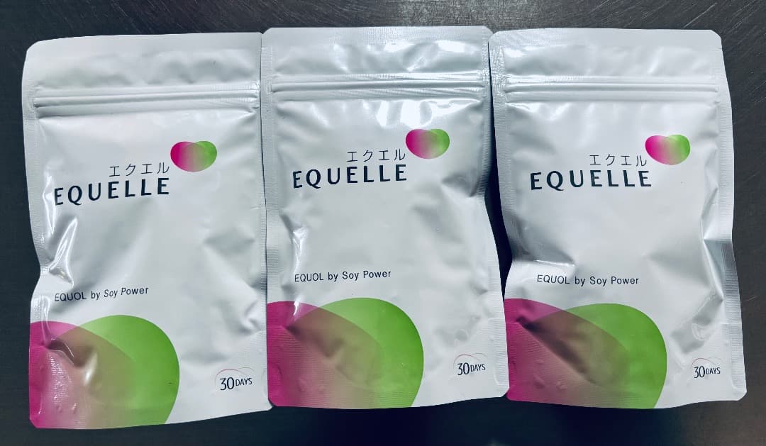 【新品未開封】EQUELLE　エクエル　パウチ　120粒　3袋セット　正規品