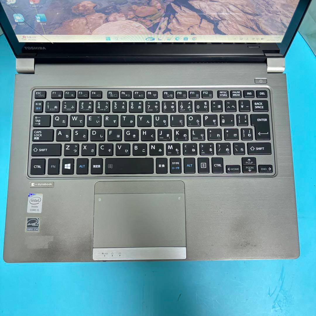 お買い得！全機能◎SSD搭載！東芝13.3薄型ノートPC オフィス付！メモリ8G