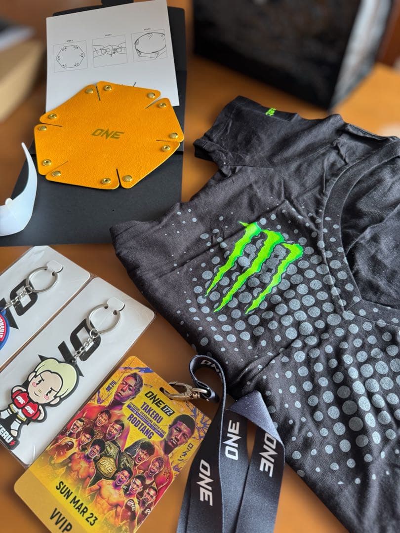ONE 武尊vsロッタン VVIP ノベルティ