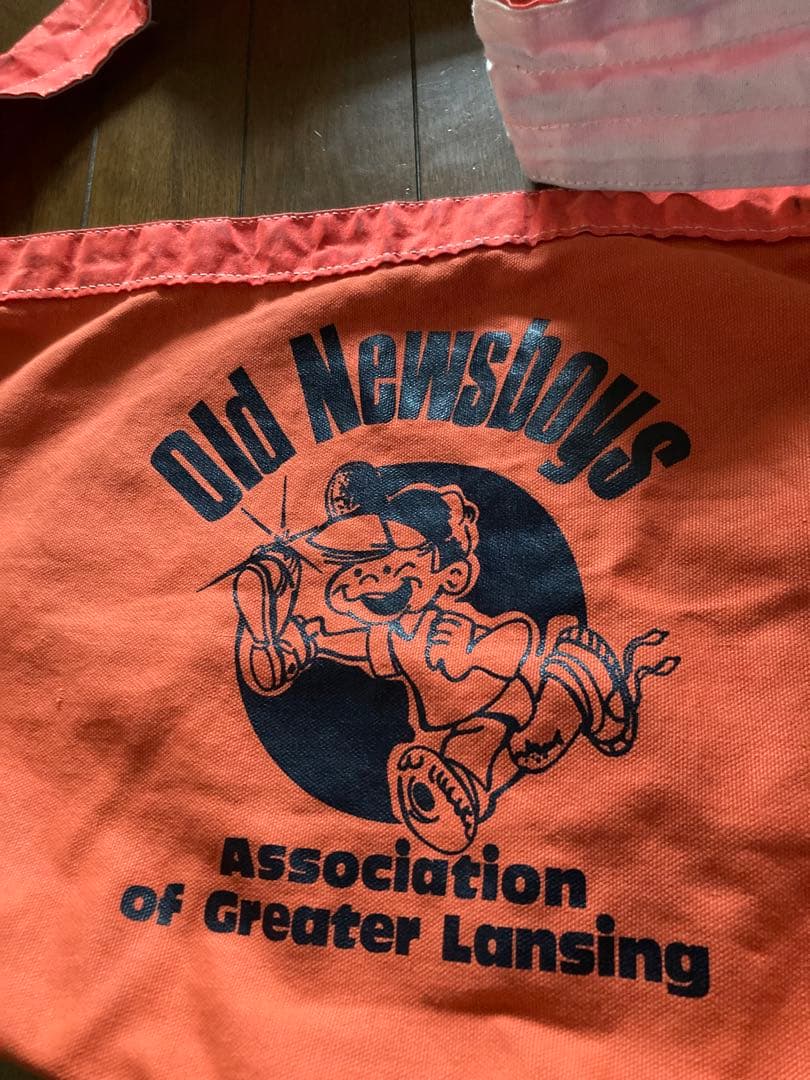 【希少】 60s70s ニュースペーパーバッグ ヴィンテージ