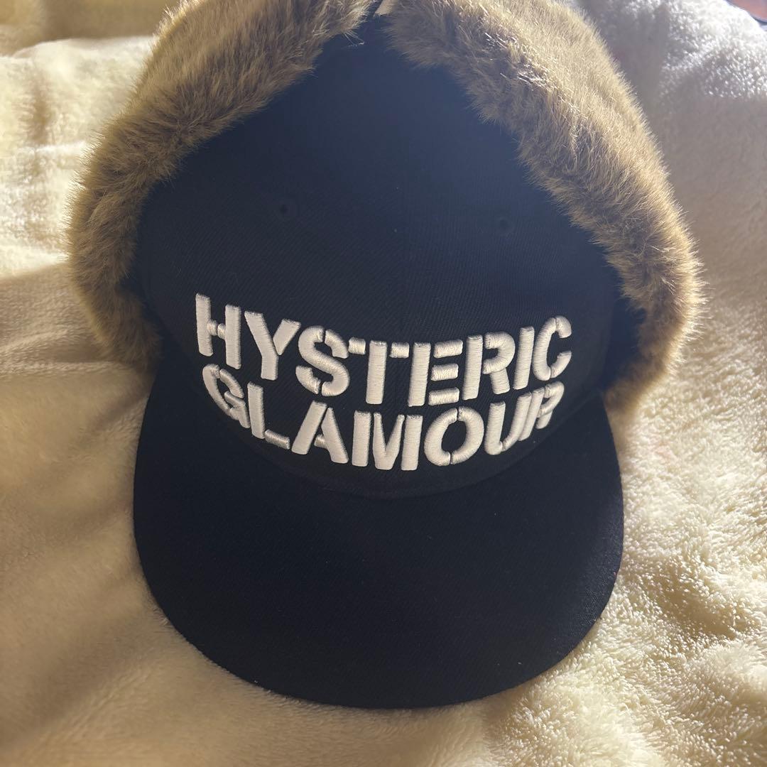 ヒステリックグラマーファー付きキャップ