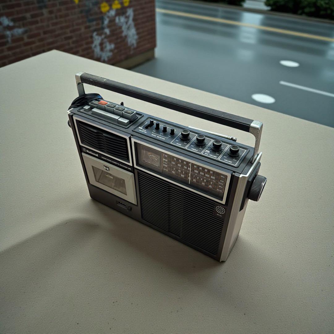 National ナショナル RQ-560 3バンド ラジカセ 昭和レトロ