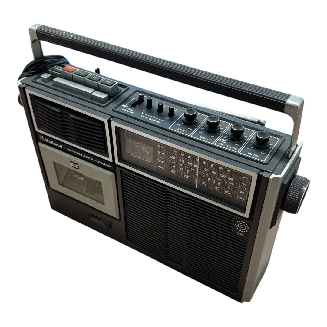 National ナショナル RQ-560 3バンド ラジカセ 昭和レトロ