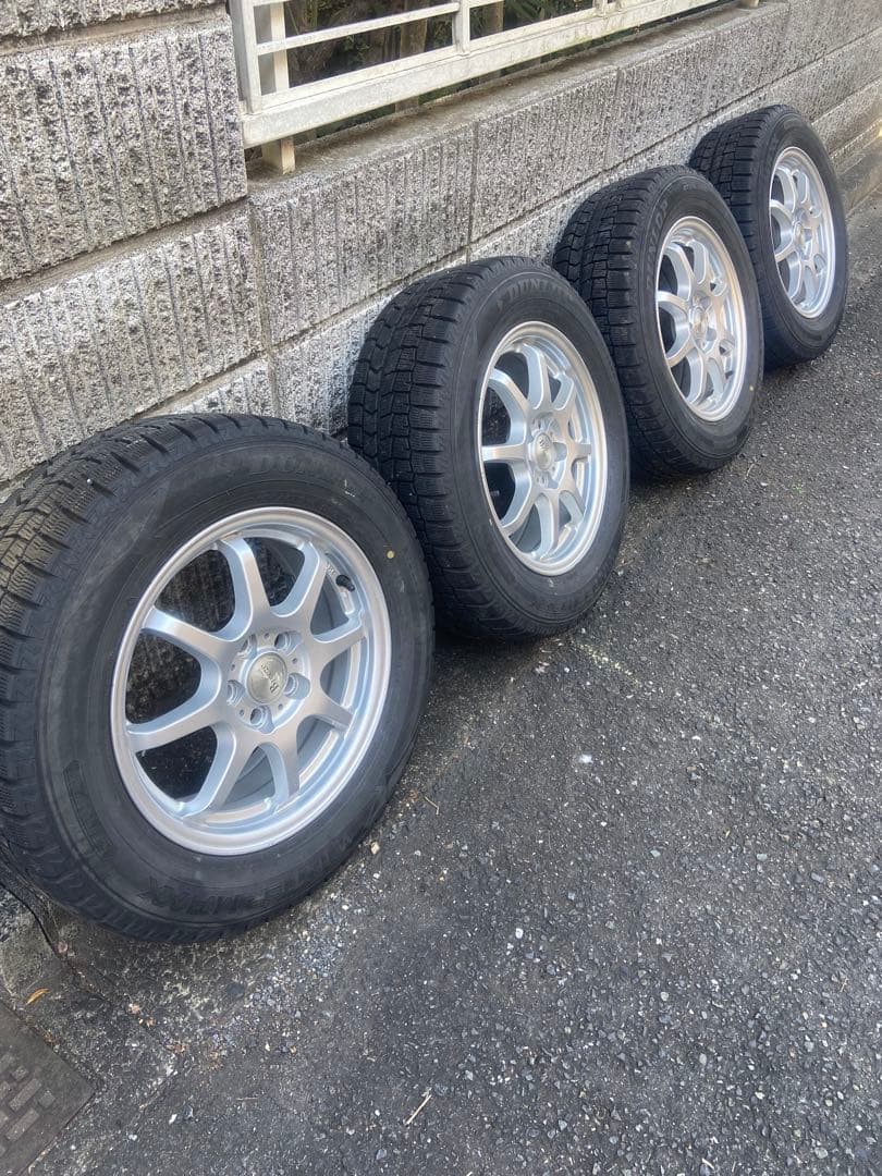 プリウス20 ウィンターマックス02 195/65/15 4本セット