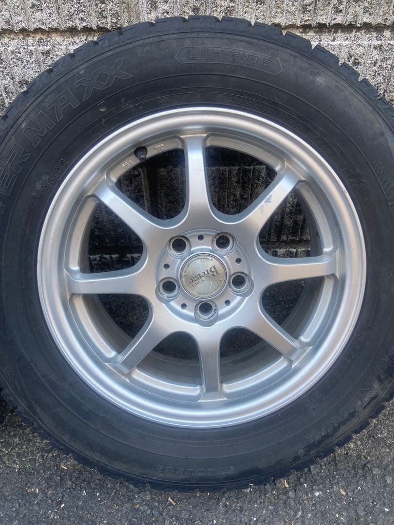 プリウス20 ウィンターマックス02 195/65/15 4本セット