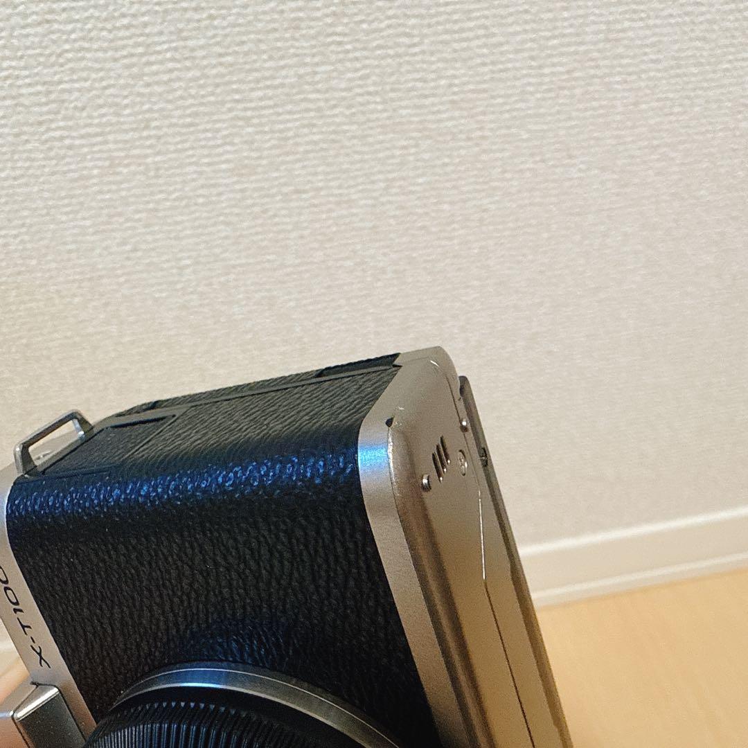 富士フイルム X-T100 ダブルズームレンズキット　シャンパンゴールド