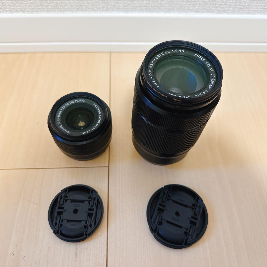 富士フイルム X-T100 ダブルズームレンズキット　シャンパンゴールド