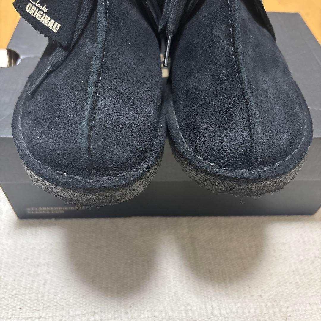 Clarks Originals ブラック Desert Trek ケア用品付き