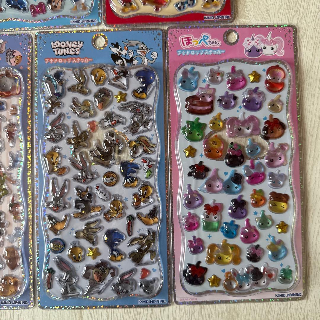 【正規品】プチドロップステッカー　ボンボンドロップシール　9枚セット