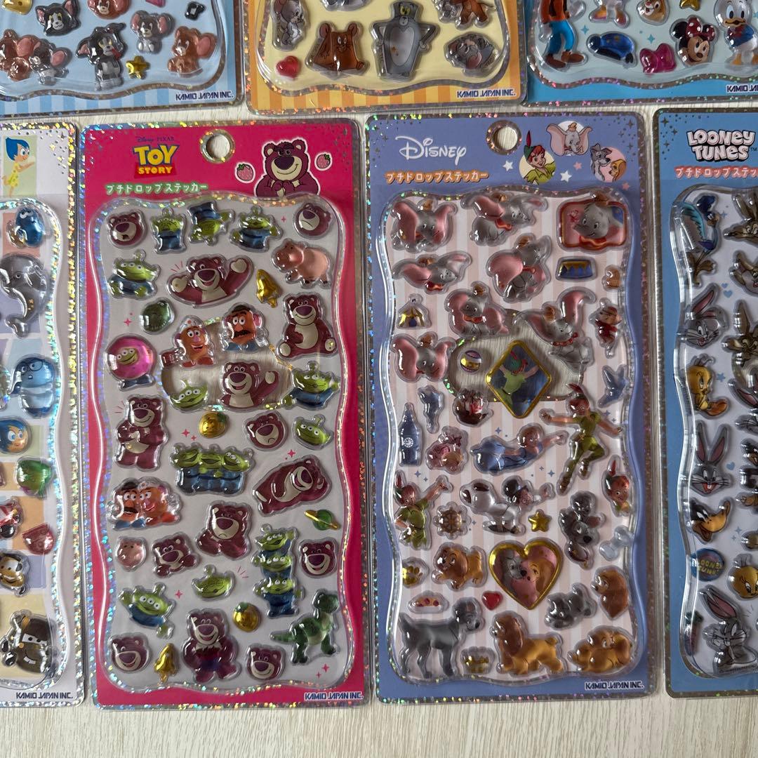 【正規品】プチドロップステッカー　ボンボンドロップシール　9枚セット