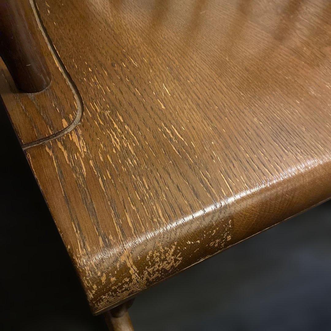 ヴィンテージ レトロ　ロッキングチェア　キツツキマーク　飛騨　アンティーク