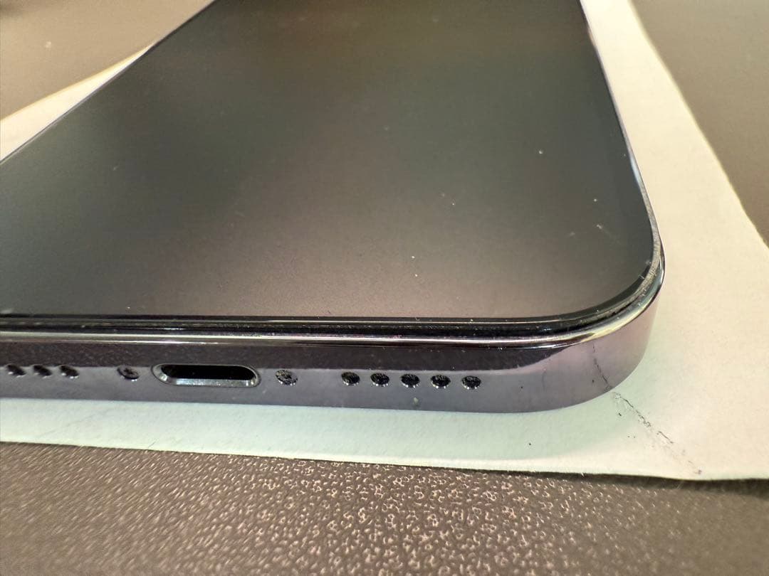 【ジャンク】Apple iPhone 14 Pro パープル 本体