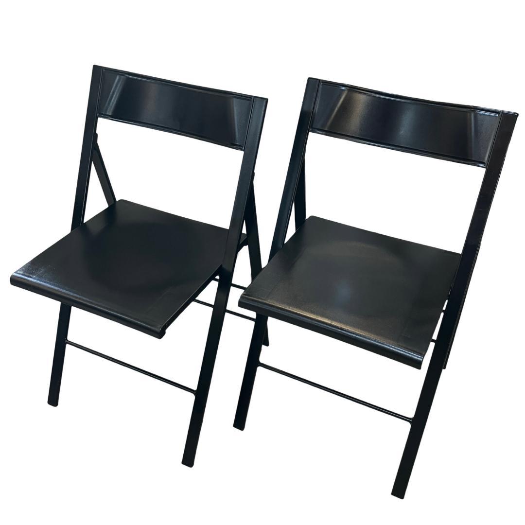 ①ArrMet Pocket アーメット ポケットチェア 2脚セット ブラック