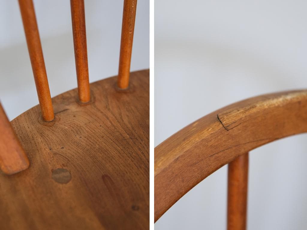 英国アンティークERCOLアーコールフープバックチェア/イス(89-185-1)