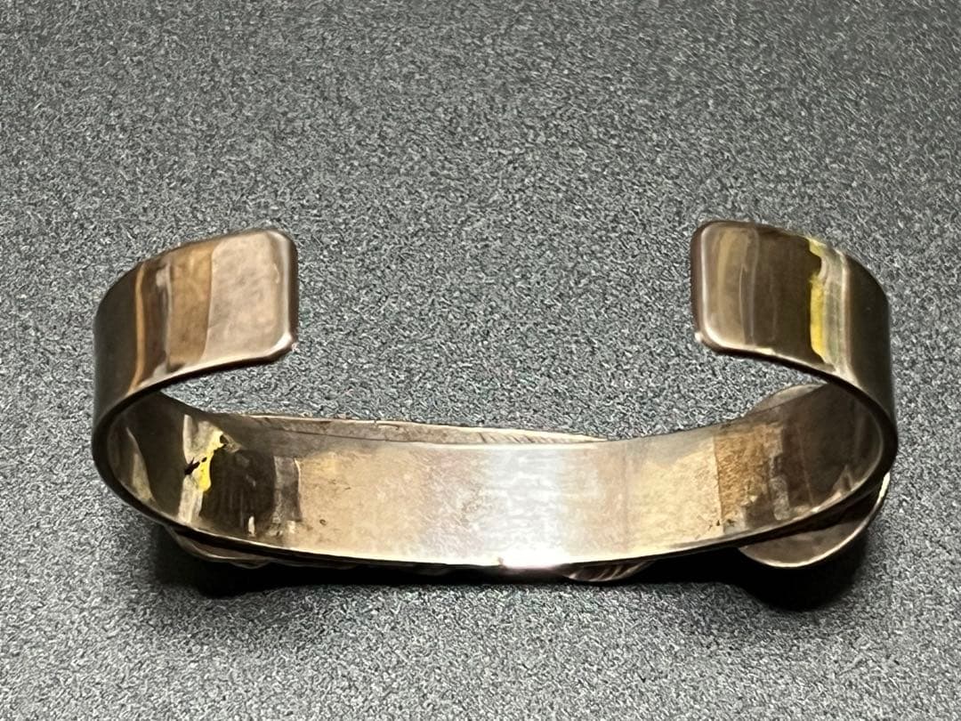 ゴローズ goro's K18メタル特大フェザーブレスOLDバングル