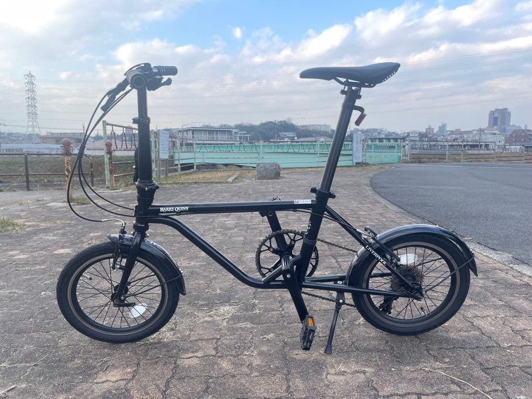 HARRY QUINN 折りたたみ自転車 ブラック