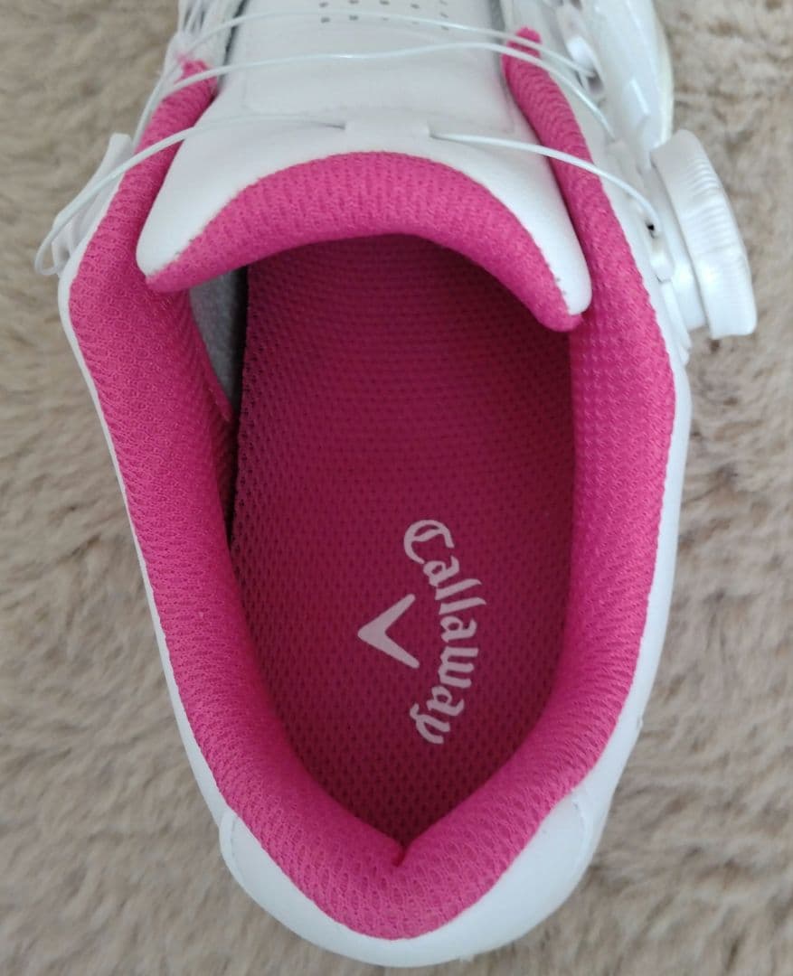 【新品未使用】キャロウェイ レディスゴルフシューズ 23.0cm