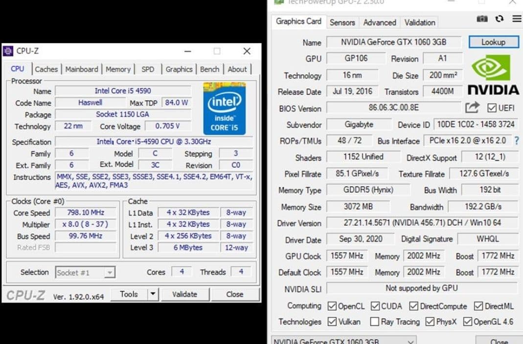 ゲーミングPC　GTX1060　メモリ8GB　SSD240GB