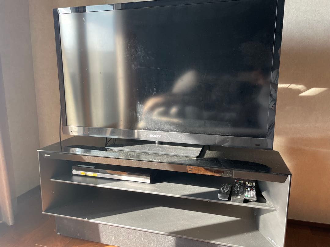 3点共にSony BRAVIA テレビ　テレビ台　DVDデッキ