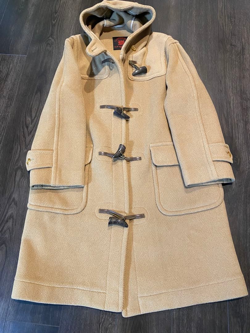 美品 OLD ENGLAND キャメル ダッフルコート 10 イギリス製
